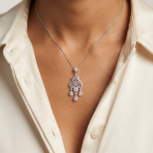 Fitaihi Close Up 8K Highly Detailed Photograph Of An Elegant Necklace R E8c75b4b 707f 4dd7 91ed Bedee6a00842