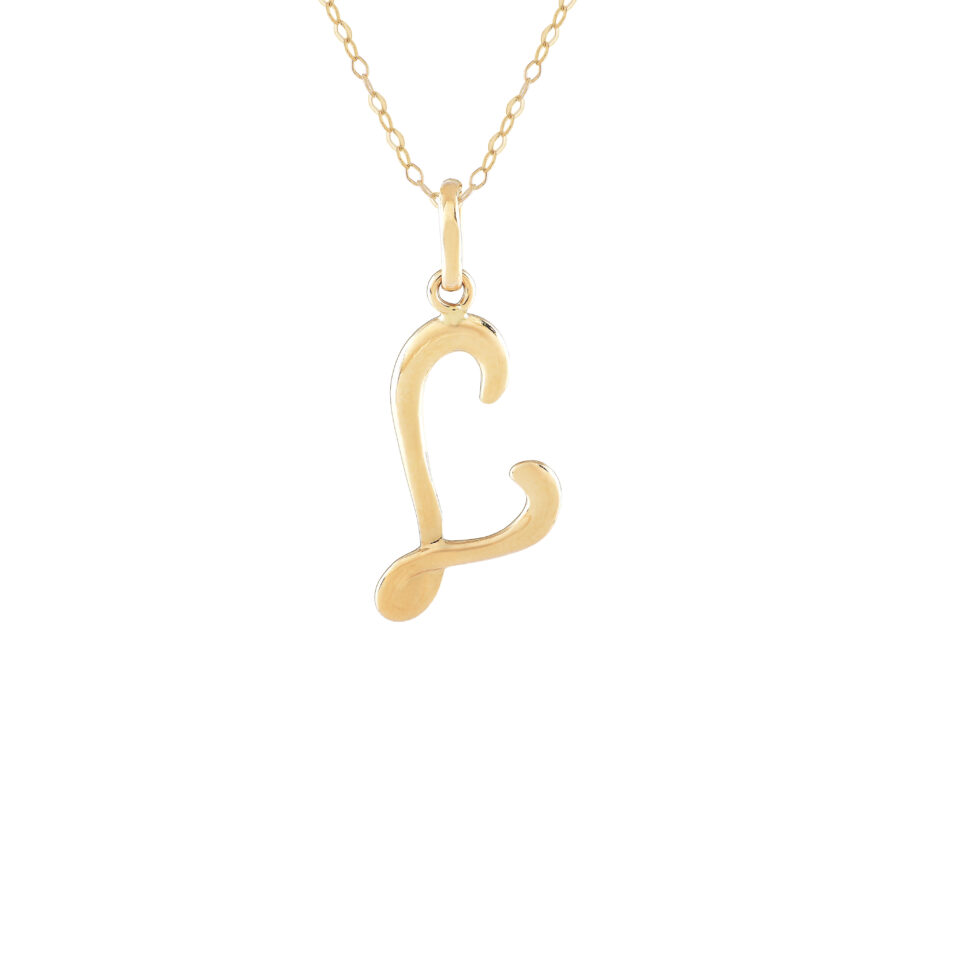18K Yellow Gold Pendant