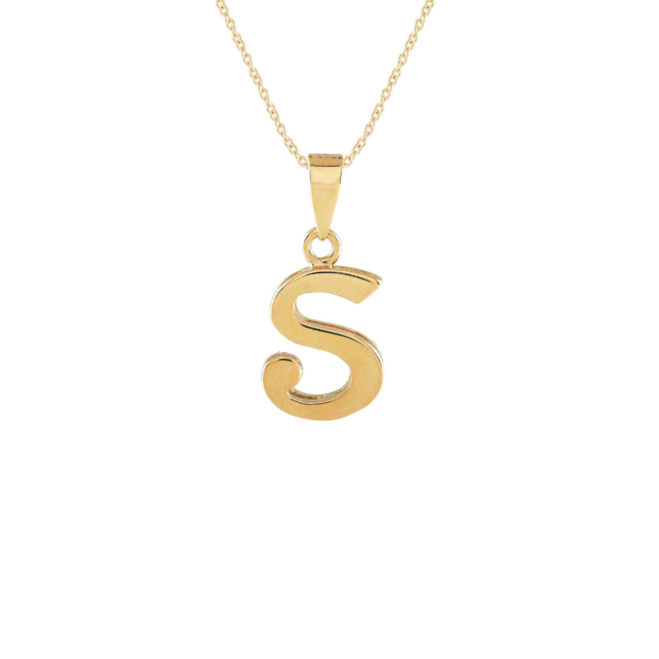 18K Yellow Gold Pendant
