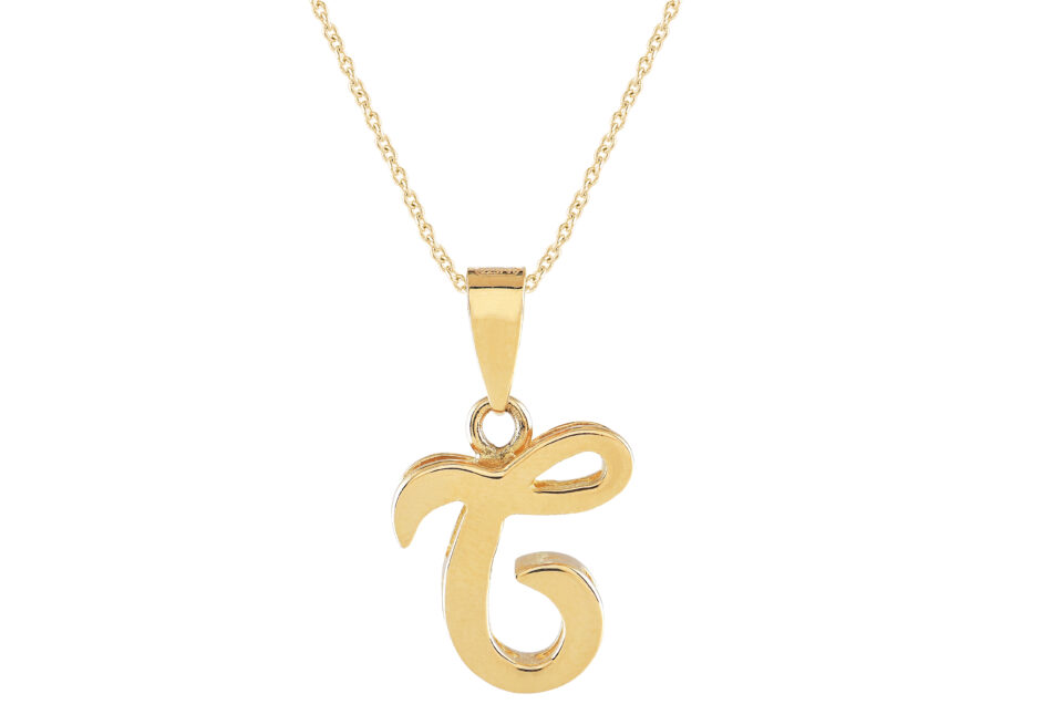 18K Yellow Gold Pendant