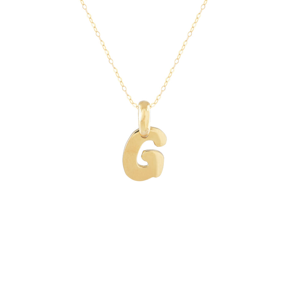 18K Yellow Gold Pendant