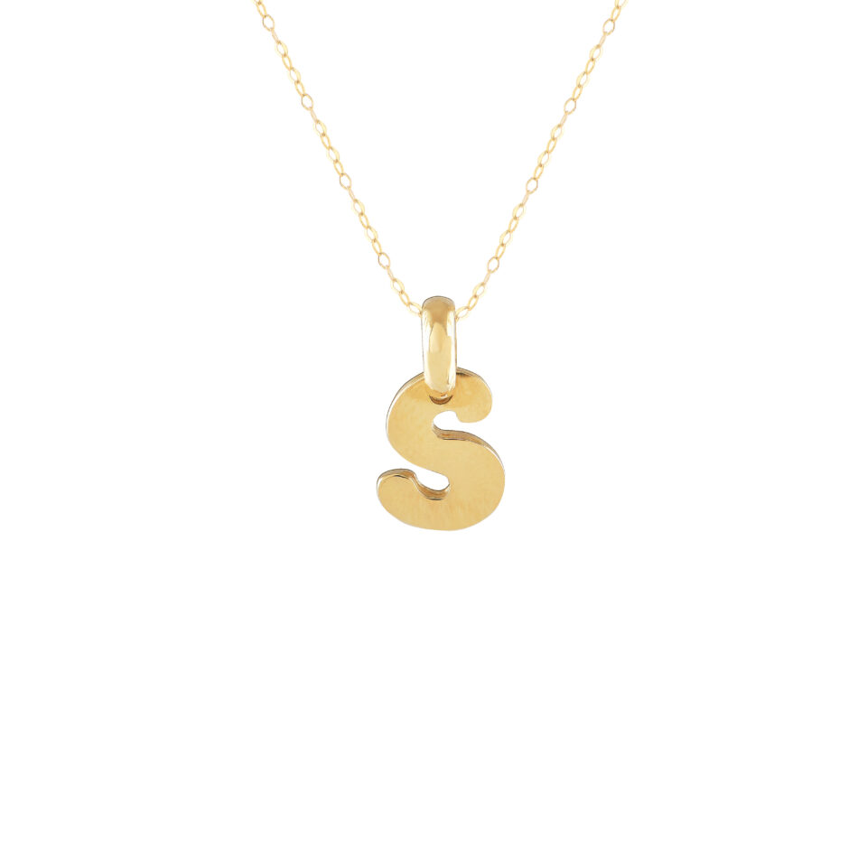 18K Yellow Gold Pendant