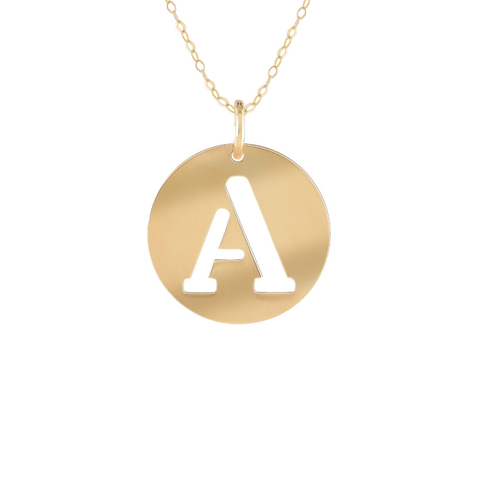 18K Yellow Gold Pendant