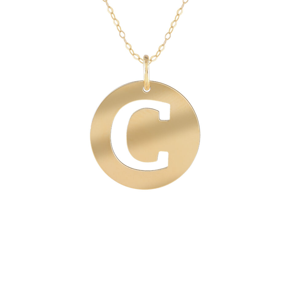 18K Yellow Gold Pendant