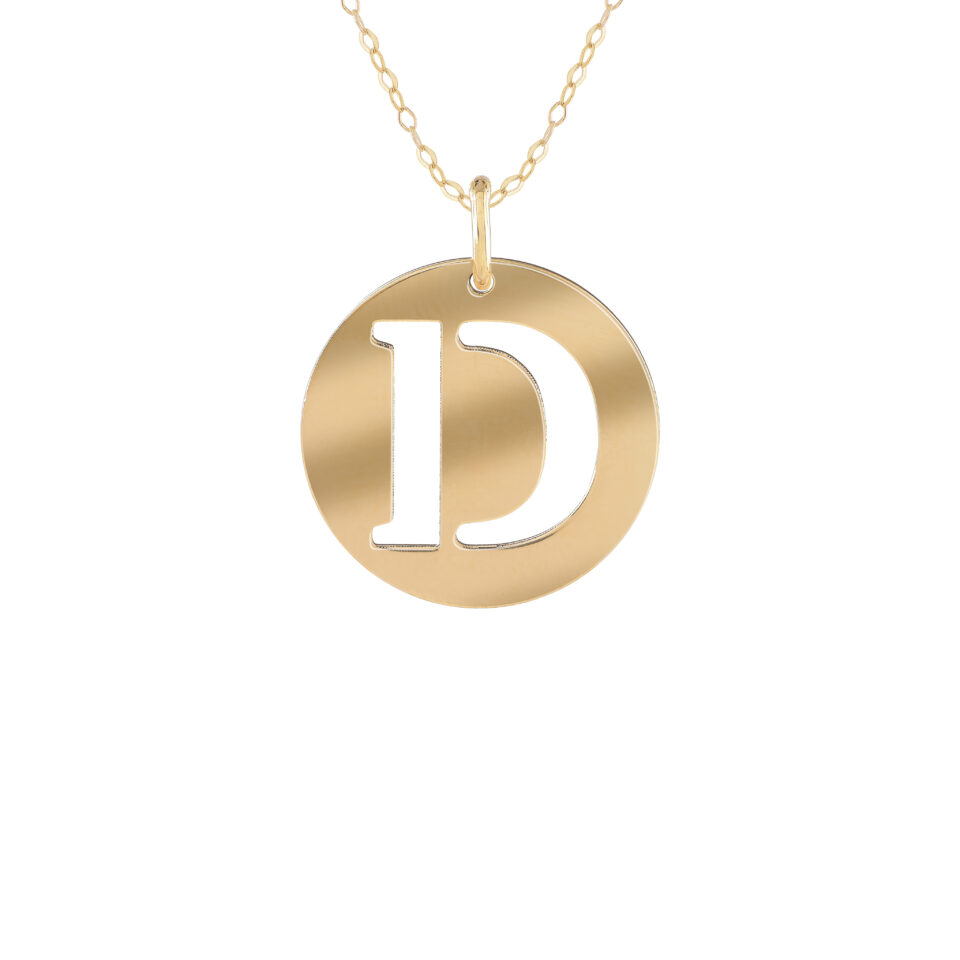 18K Yellow Gold Pendant