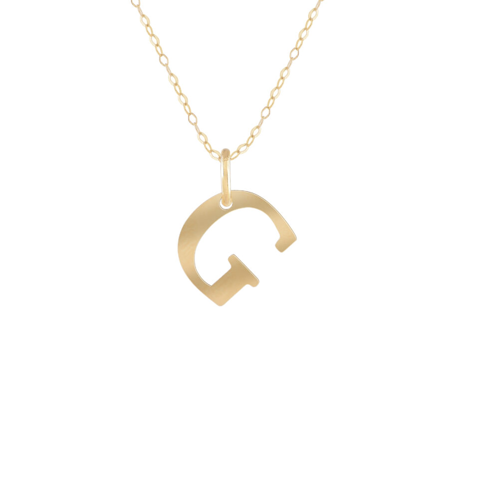 18K Yellow Gold Pendant