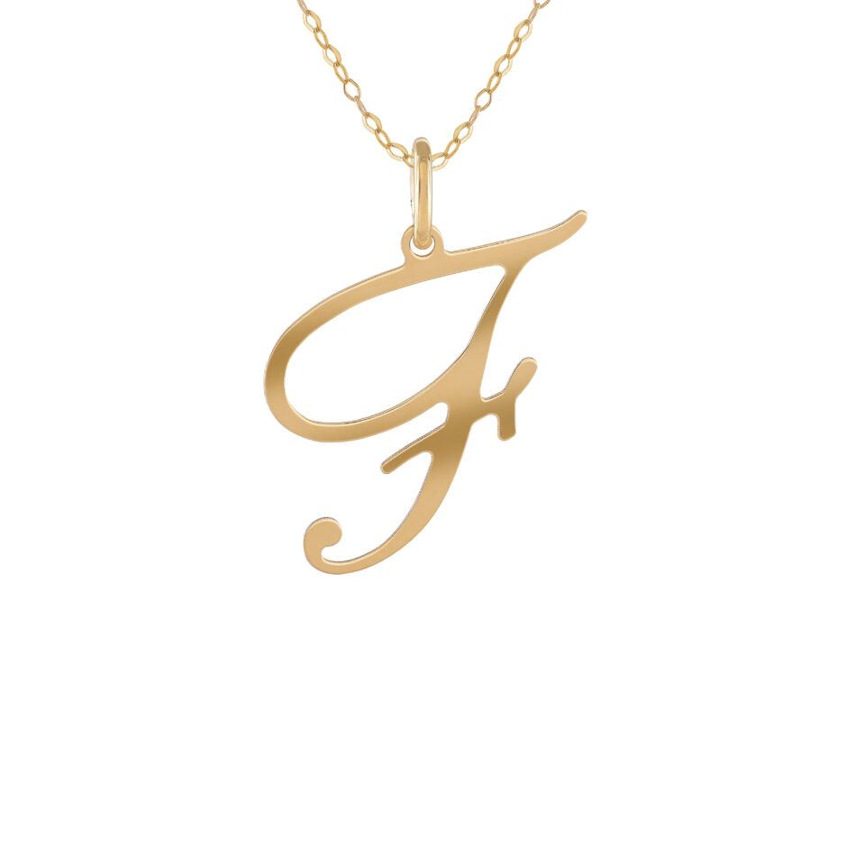 18K Yellow Gold Pendant
