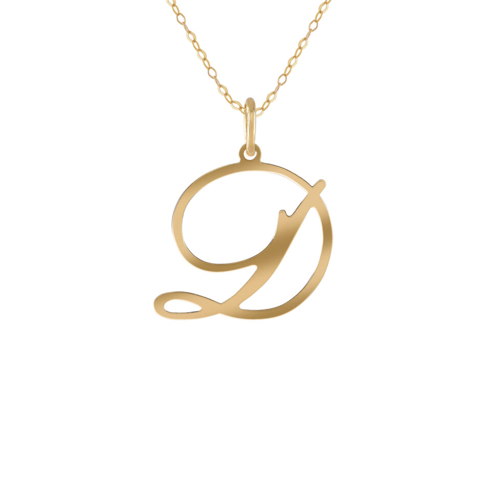 18K Yellow Gold Pendant