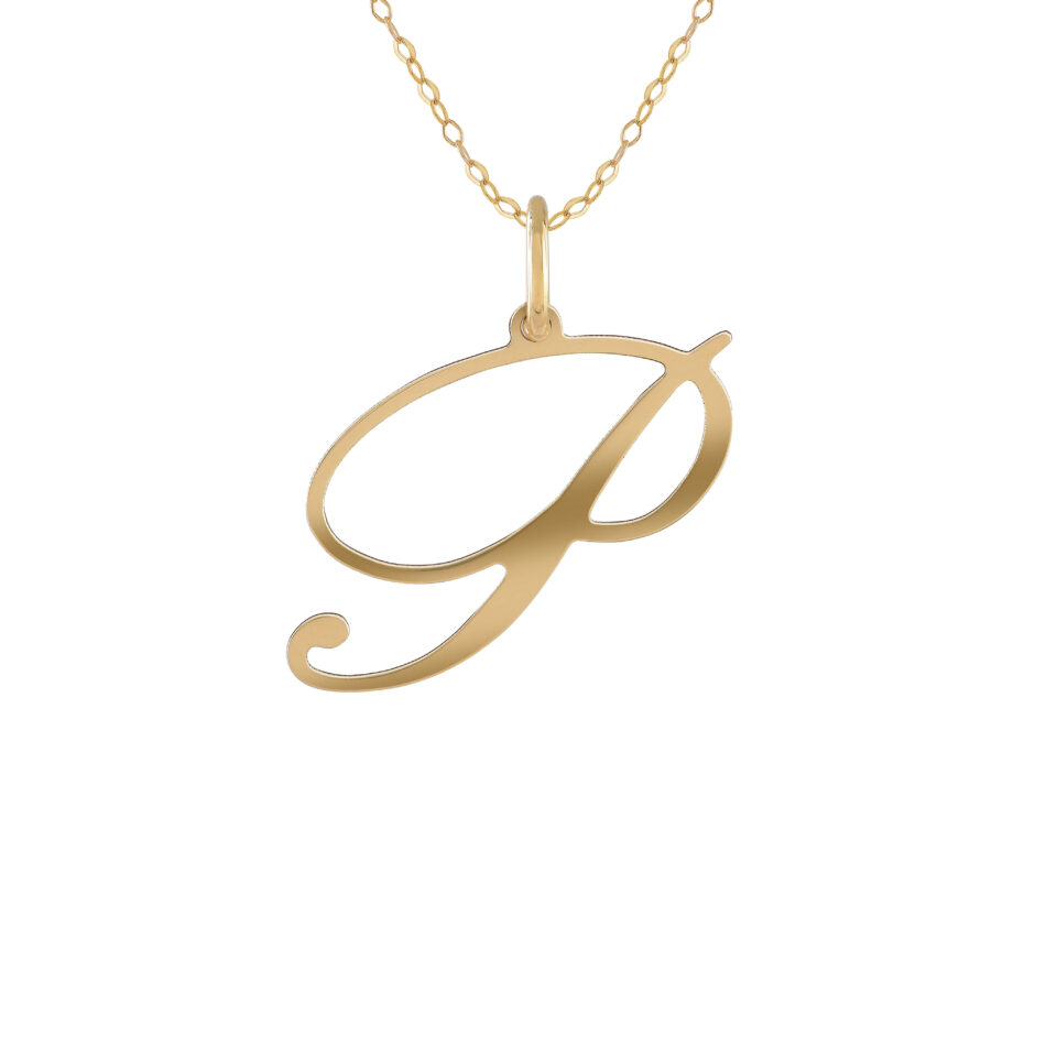 18K Yellow Gold Pendant
