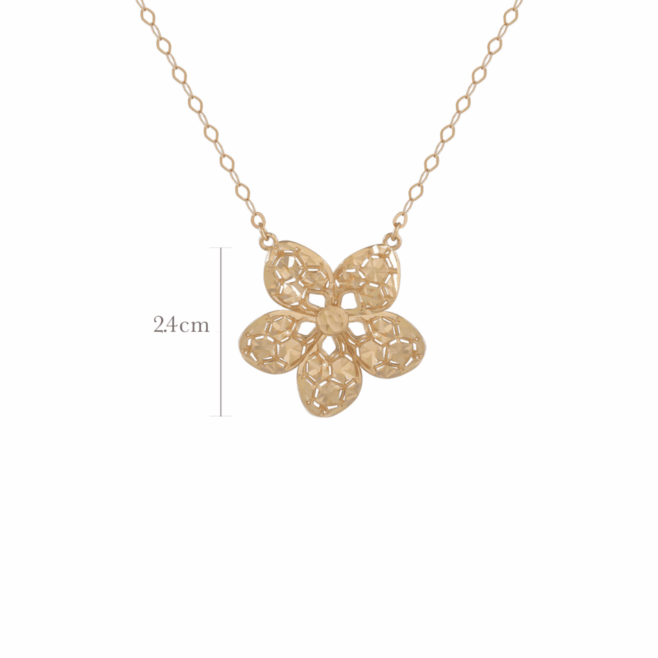 Necklace of 18K Yellow Gold 3 S 1221015029 Scaled