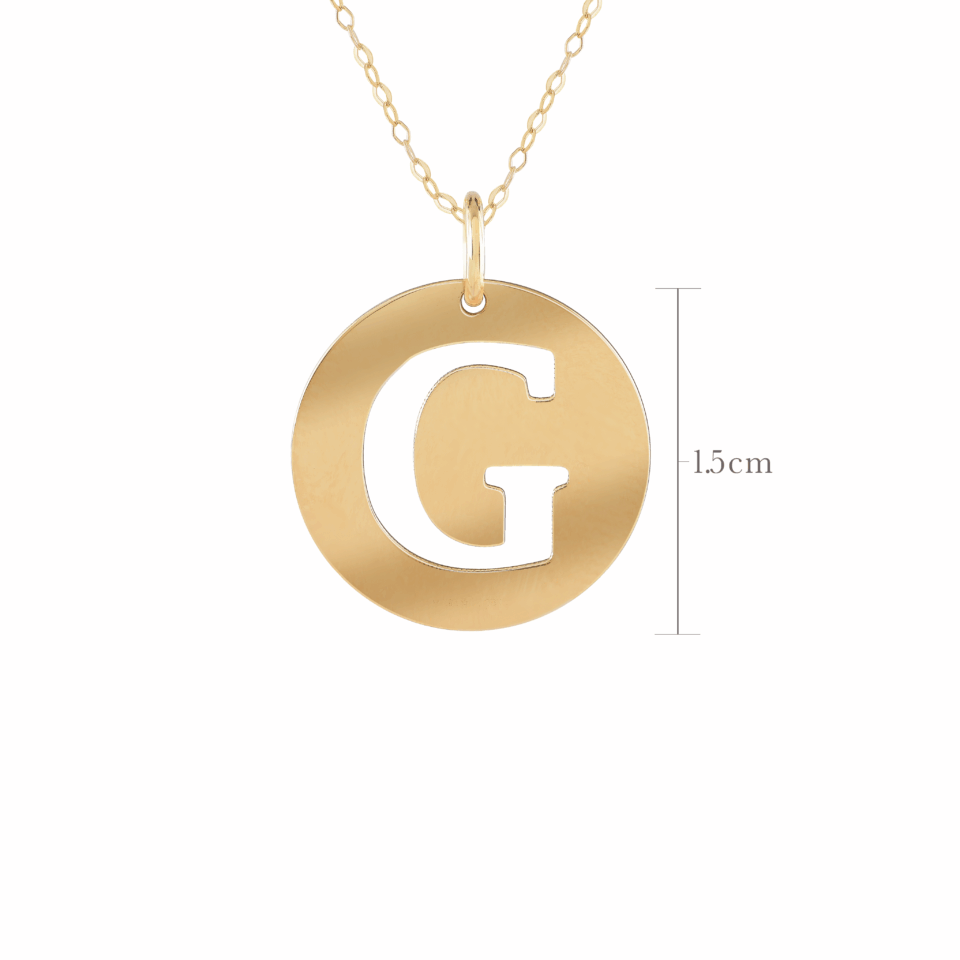 18K Yellow Gold Pendant 3 S 1221324261 Scaled