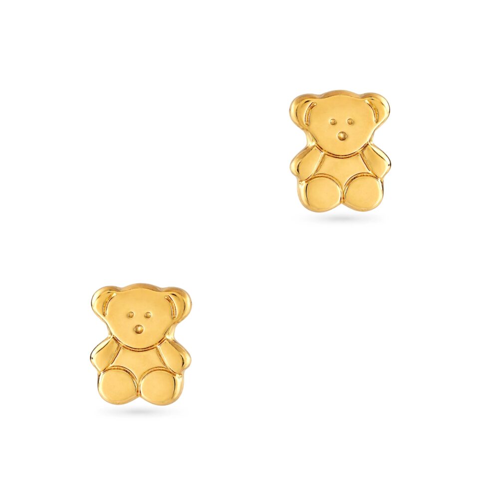 Yellow Gold Kids Earring