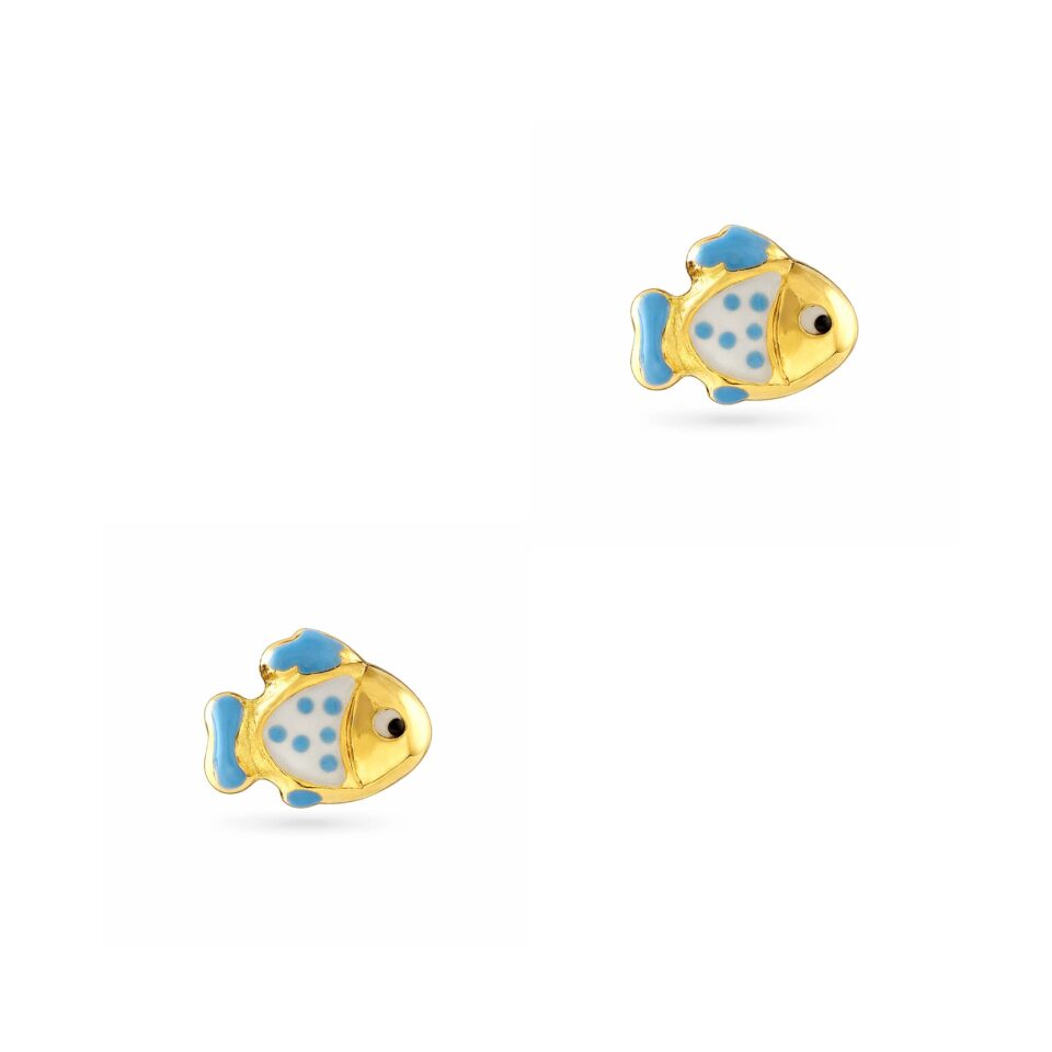 Yellow Gold Kids Earring