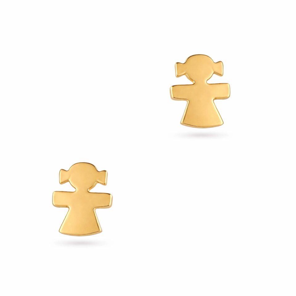 Yellow Gold Kids Earring