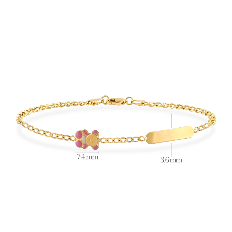 Yellow Gold Kids Beacelet 3 S 1231205733 Scaled